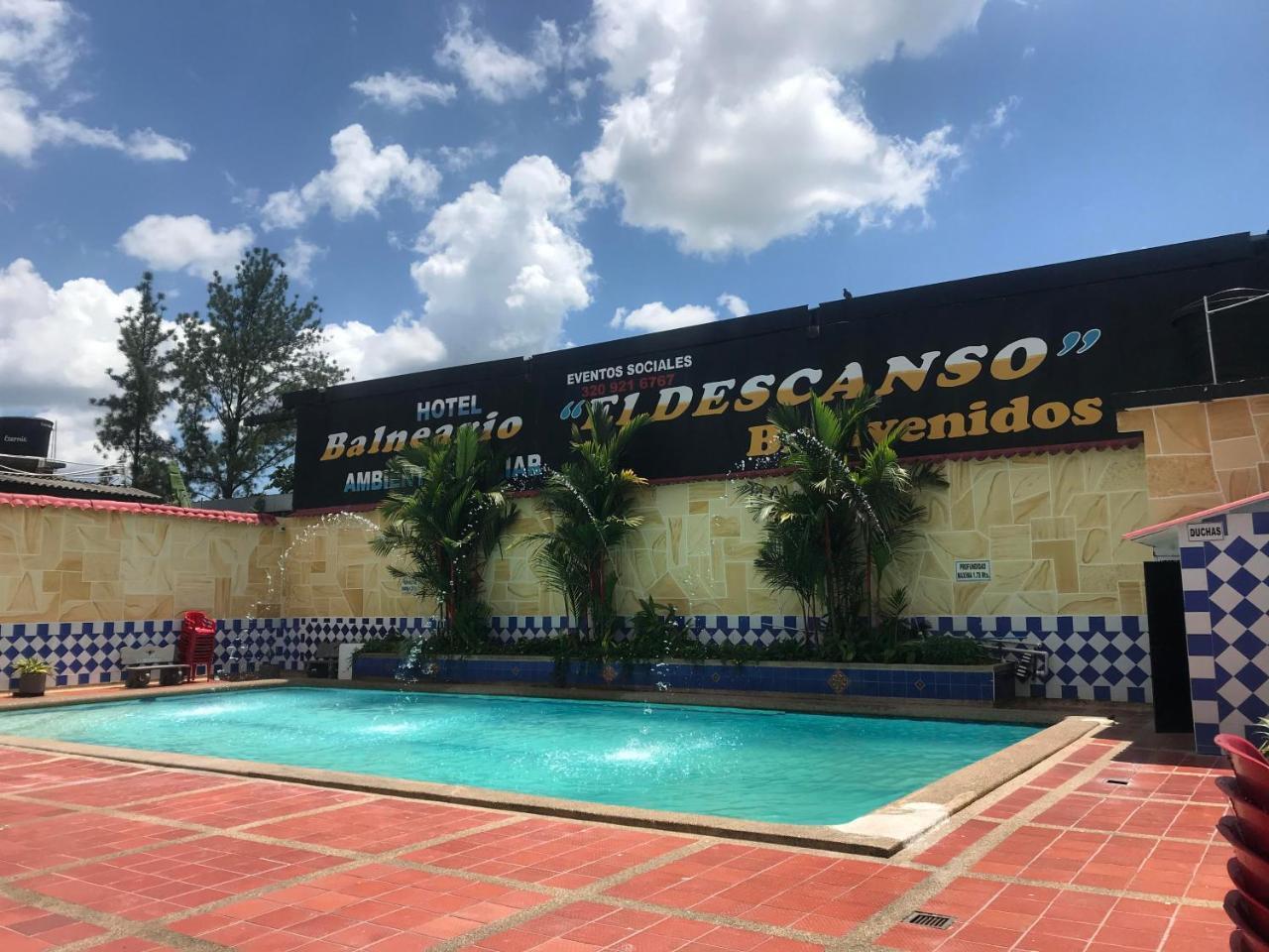 Hotel Y Balneario El Descanso Villavicencio Exterior foto