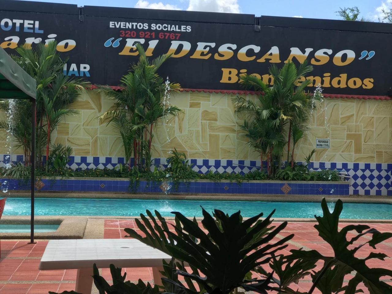 Hotel Y Balneario El Descanso Villavicencio Exterior foto